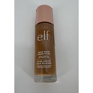 e.l.f. Halo Glow Booster Radiant Finish Liquid Filter-Medium Tan 5‎ (82117) NEW